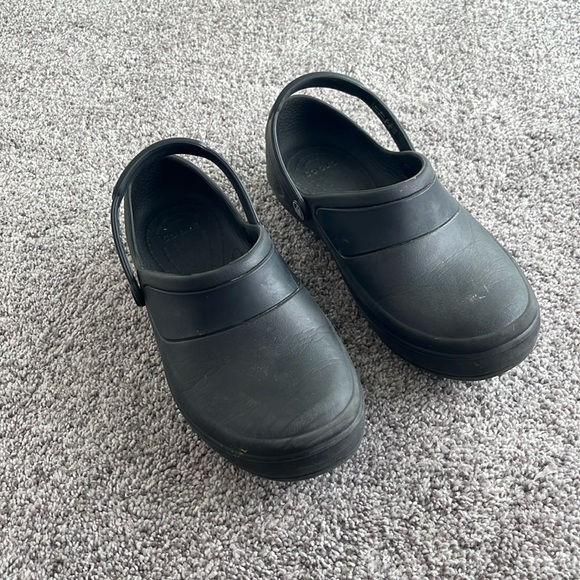 Crocs Mercy Black Clog Women’s Size 8 - Picture 1 of 8